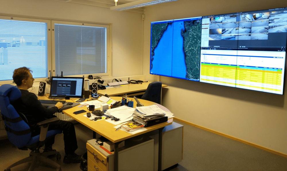 Videoseinä- ja KVM-järjestelmä osana sataman digitalisointia